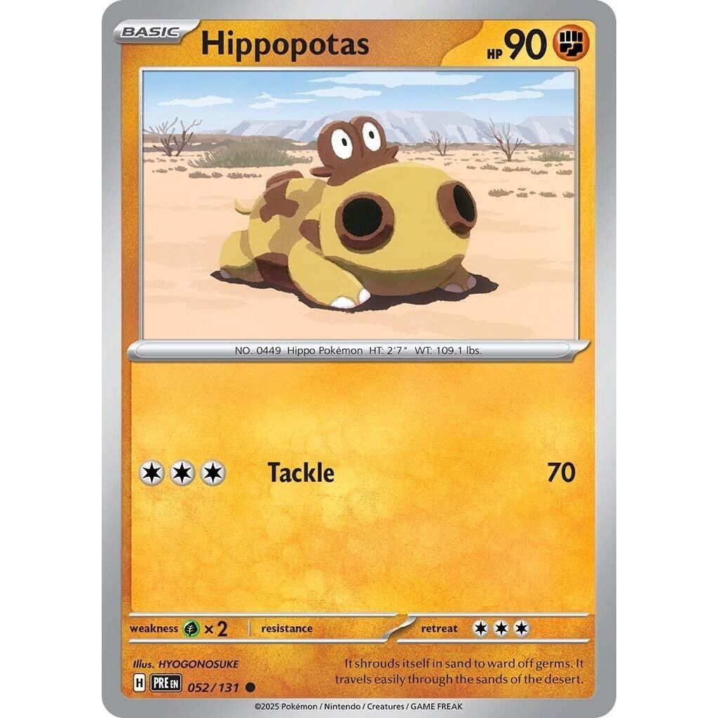Image for Hippopotas (052/131) (PRE) - Pokemon