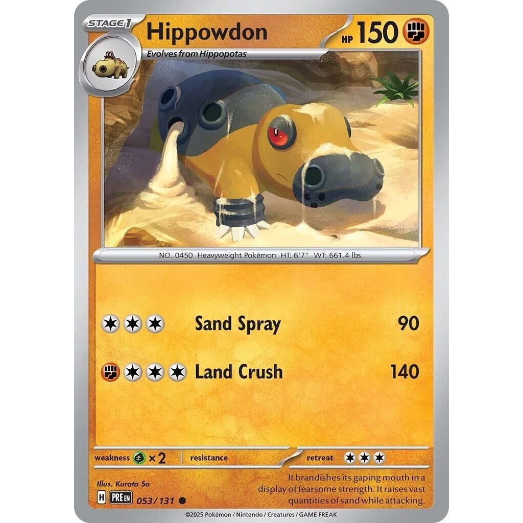 Image for Hippowdon (053/131) (PRE) - Pokemon