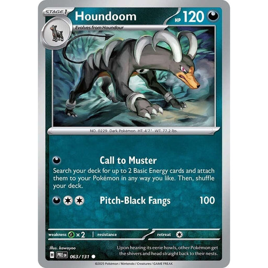 Image for Houndoom (063/131) (PRE) - Pokemon
