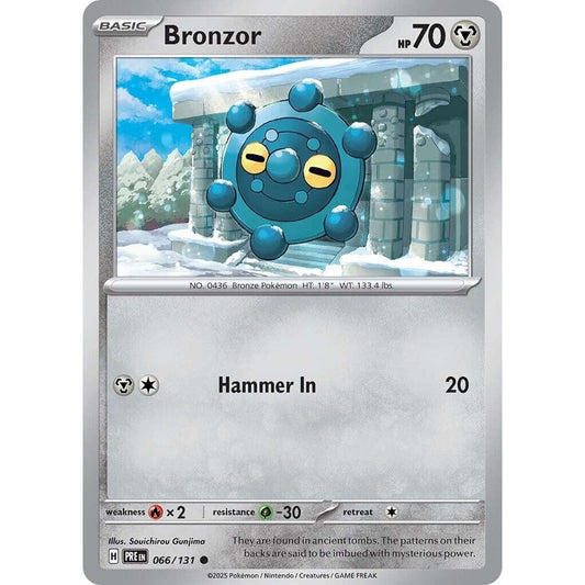 Image for Bronzor (066/131) (PRE) - Pokemon