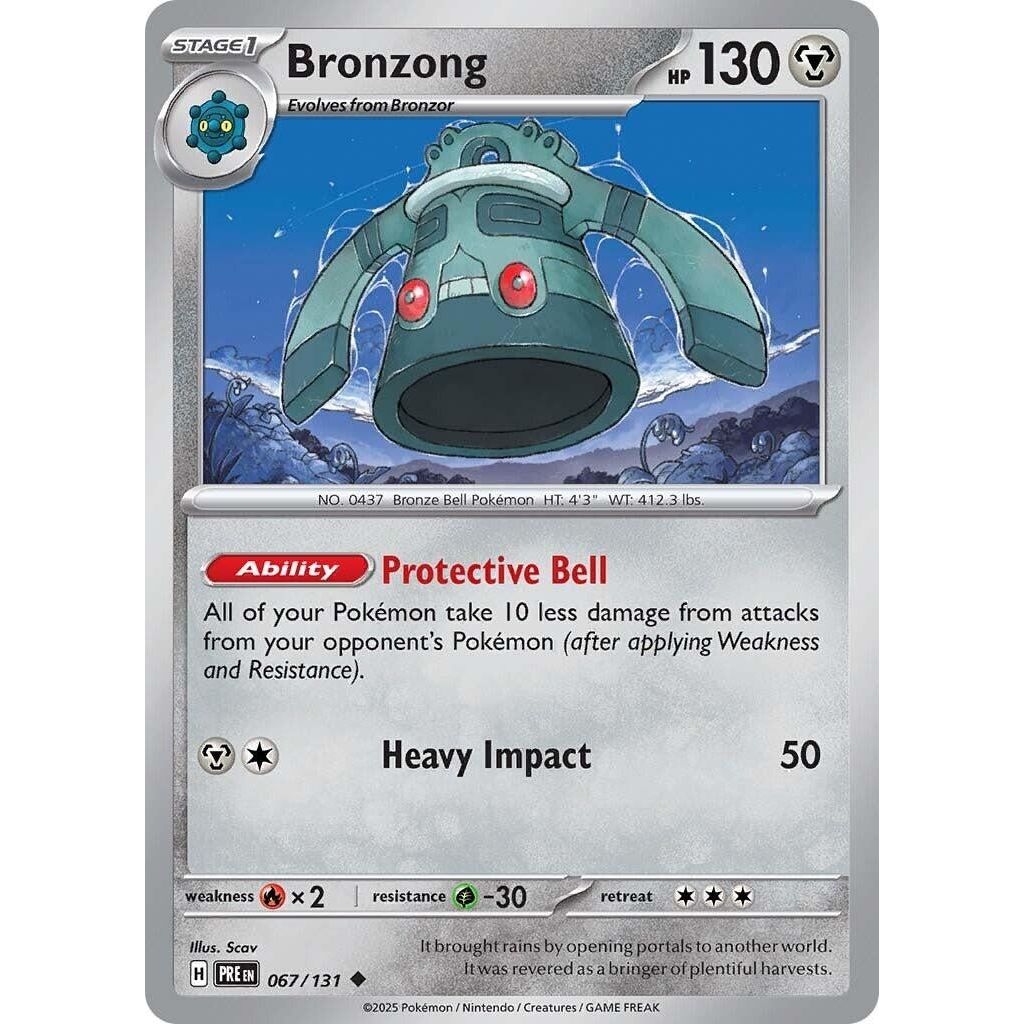 Image for Bronzong (067/131) (PRE) - Pokemon