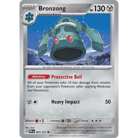 Image for Bronzong (067/131) (PRE) - Pokemon