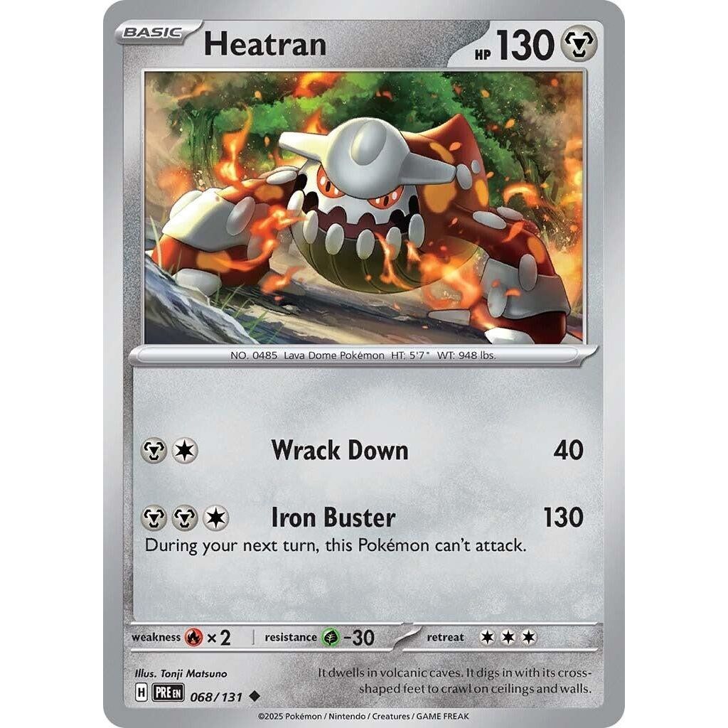 Image for Heatran (068/131) (PRE) - Pokemon