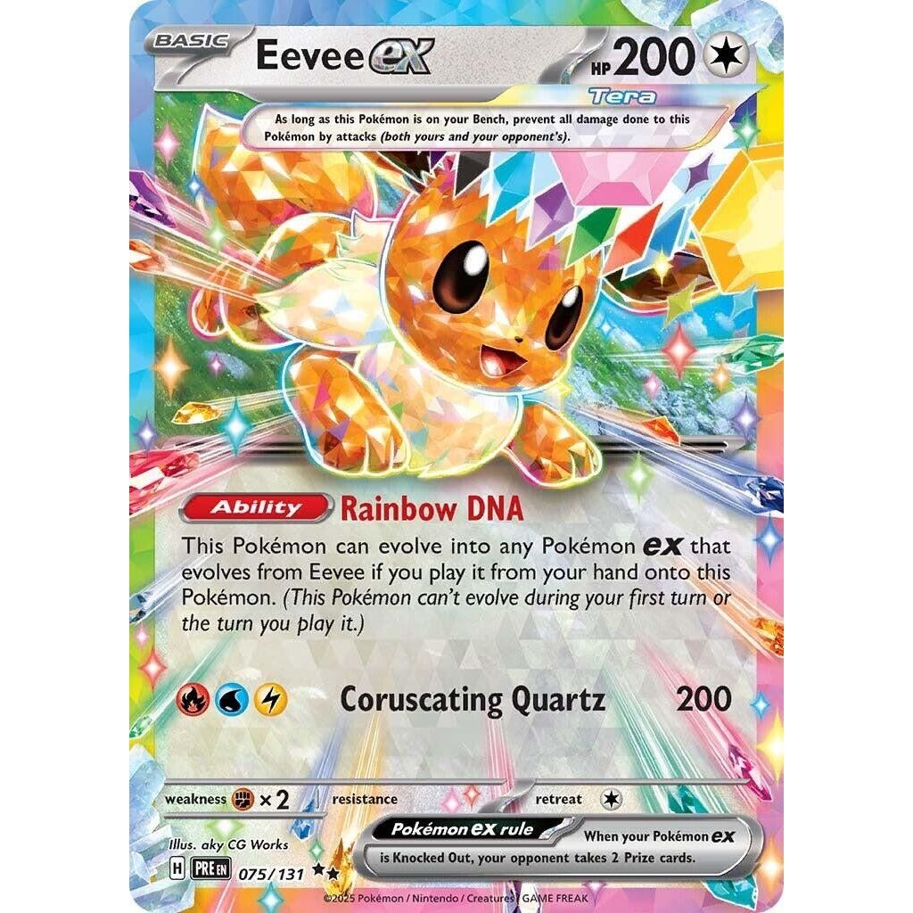 Image for Eevee ex (075/131) (PRE) - Pokemon