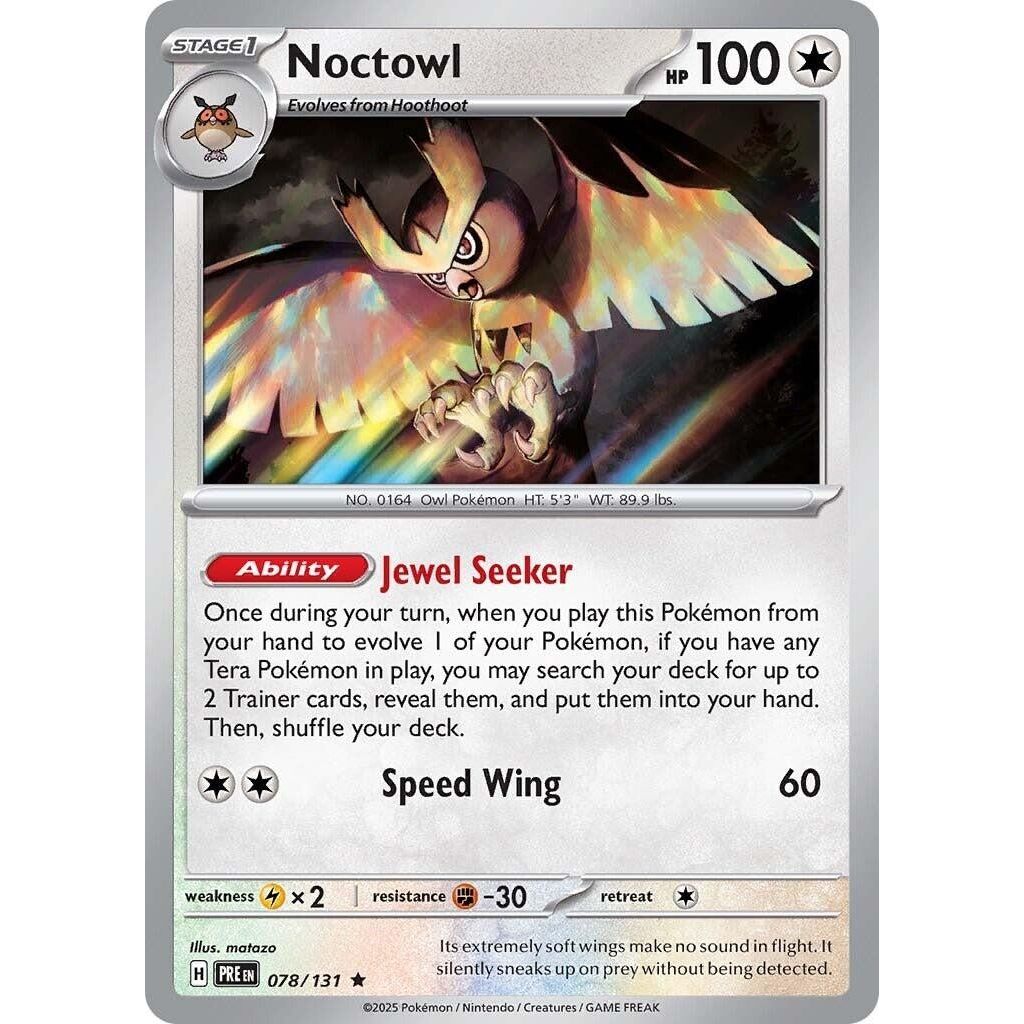 Image for Noctowl (078/131) (PRE) - Pokemon