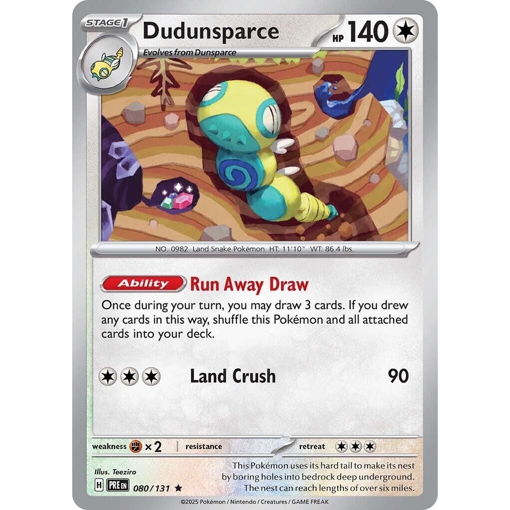 Image for Dudunsparce (080/131) (PRE) - Pokemon