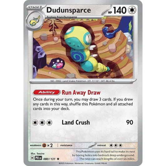 Image for Dudunsparce (080/131) (PRE) - Pokemon