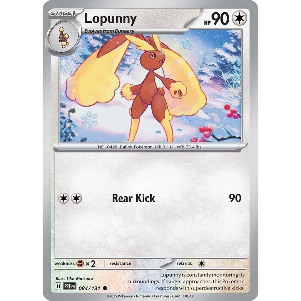 Image for Lopunny (084/131) (PRE) - Pokemon
