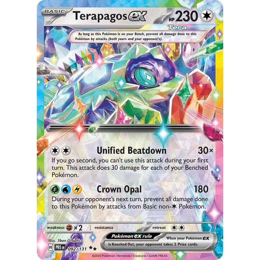 Image for Terapagos ex (092/131) (PRE) - Pokemon