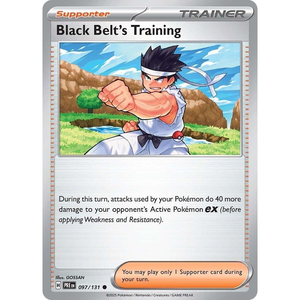 Image for Black Belt's Training (097/131) (PRE) - Pokemon