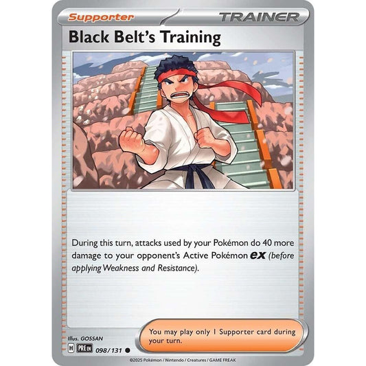 Image for Black Belt's Training (098/131) (PRE) - Pokemon
