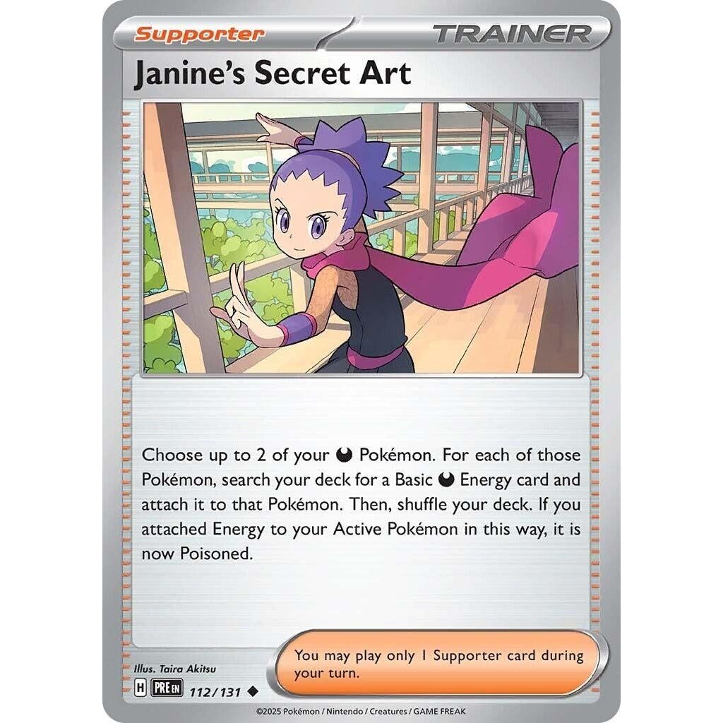 Image for Janine's Secret Art (112/131) (PRE) - Pokemon
