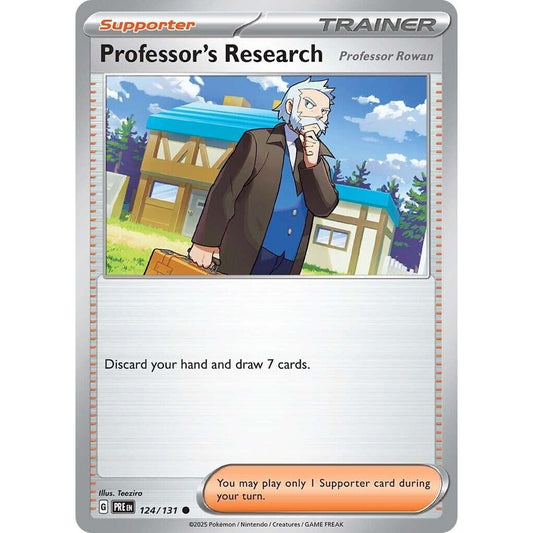 Image for Professor's Research [Professor Rowan] (124/131) (PRE) - Pokemon