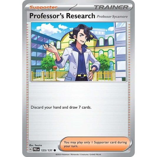 Image for Professor's Research [Professor Sycamore] (125/131) (PRE) - Pokemon