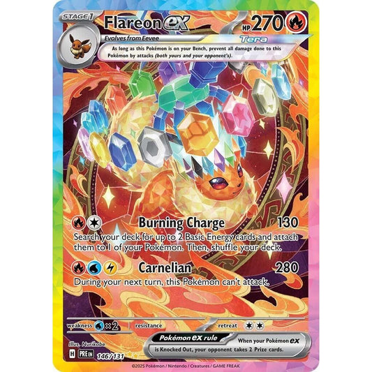 Image for Flareon ex (146/131) (PRE) - Pokemon