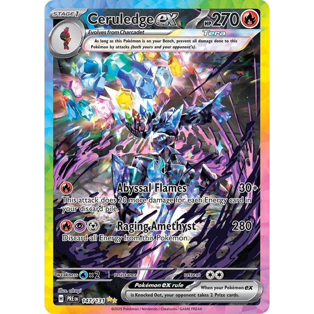 Image for Ceruledge ex (147/131) (PRE) - Pokemon