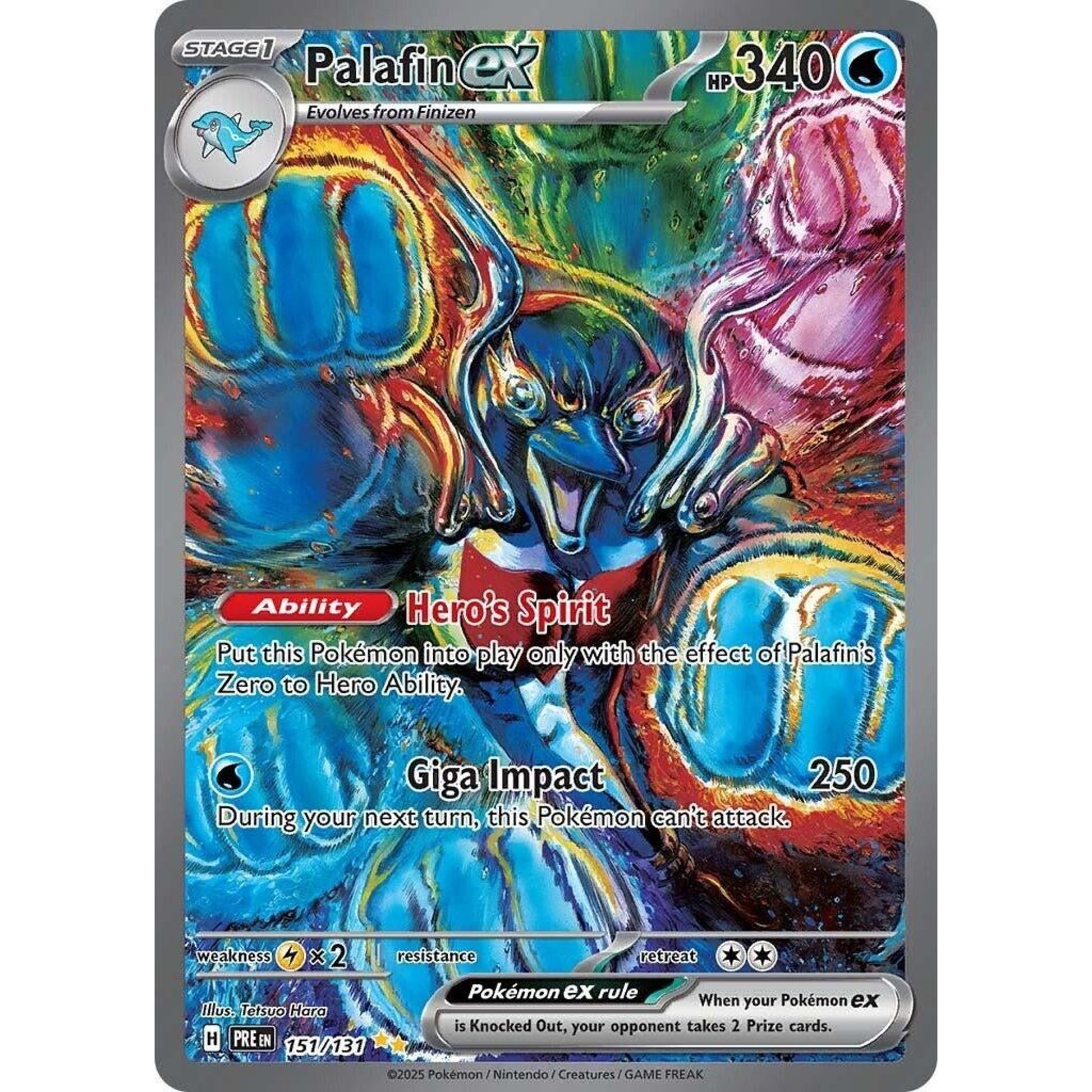 Image for Palafin ex (151/131) (PRE) - Pokemon