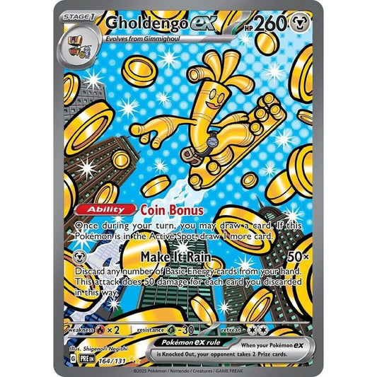 Image for Gholdengo ex (164/131) (PRE) - Pokemon