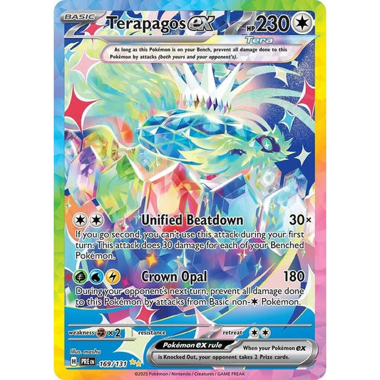Image for Terapagos ex (169/131) (PRE) - Pokemon