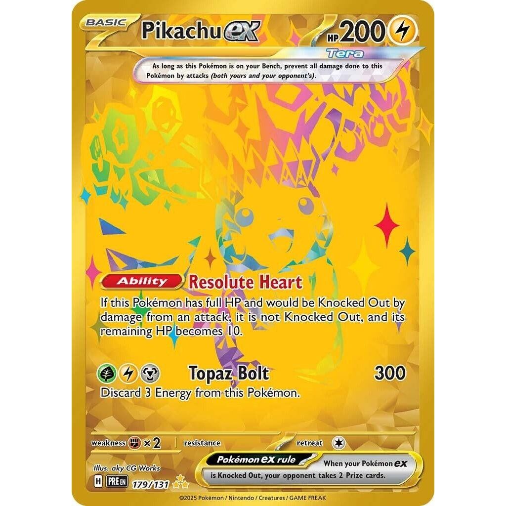Image for Pikachu ex (179/131) (PRE) - Pokemon