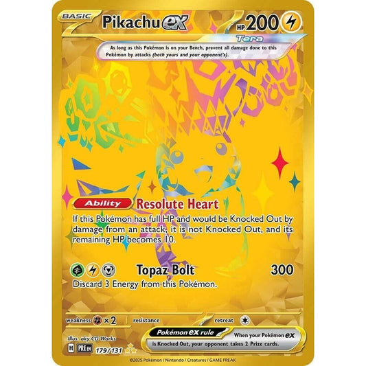 Image for Pikachu ex (179/131) (PRE) - Pokemon