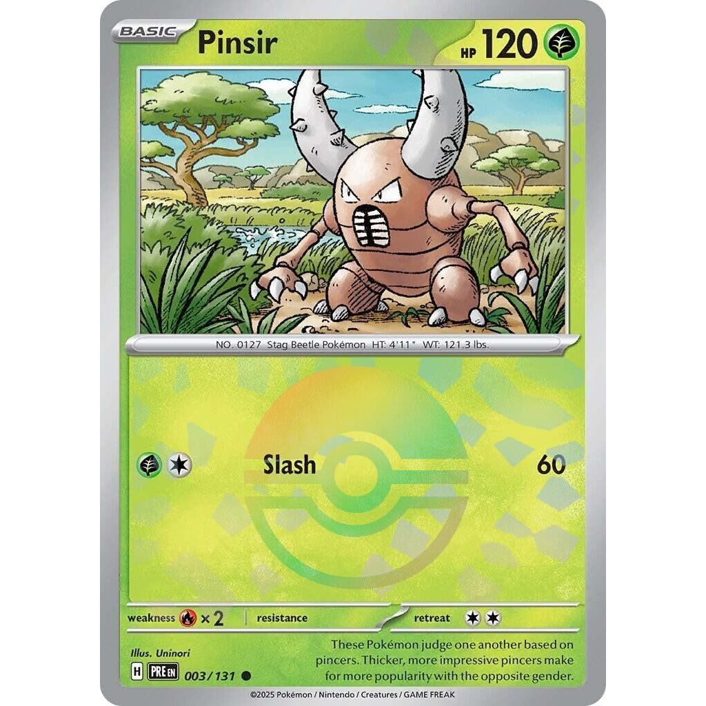 Image for Pinsir (Poke Ball Pattern) (003/131) (PRE) - Pokemon