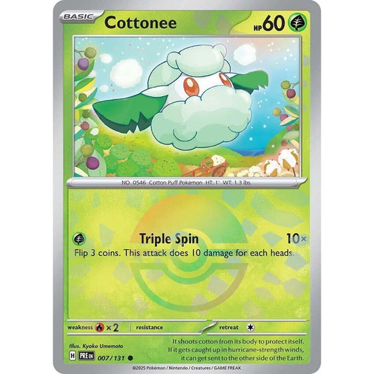 Image for Cottonee (Poke Ball Pattern) (007/131) (PRE) - Pokemon