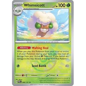 Whimsicott (Poke Ball Pattern) Pokemon