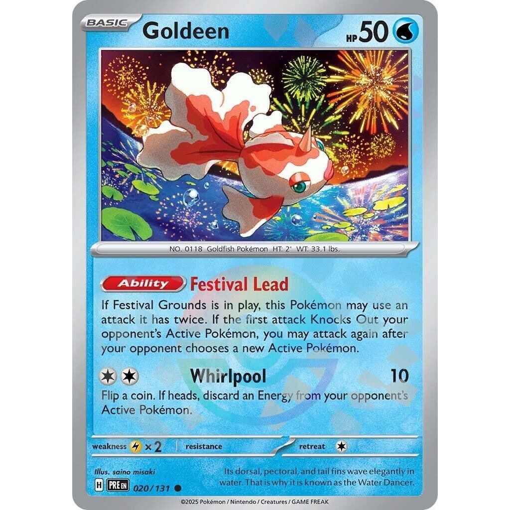 Image for Goldeen (Poke Ball Pattern) (020/131) (PRE) - Pokemon