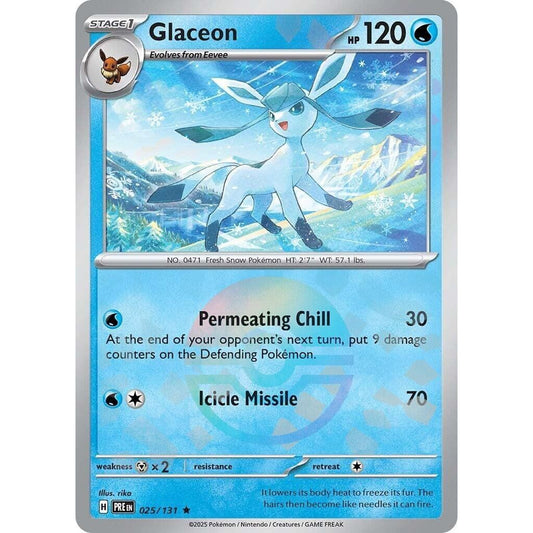 Image for Glaceon (Poke Ball Pattern) (025/131) (PRE) - Pokemon