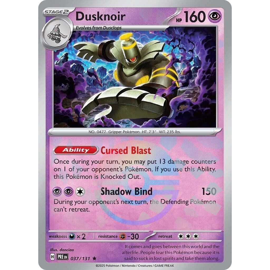 Image for Dusknoir (Poke Ball Pattern) (037/131) (PRE) - Pokemon