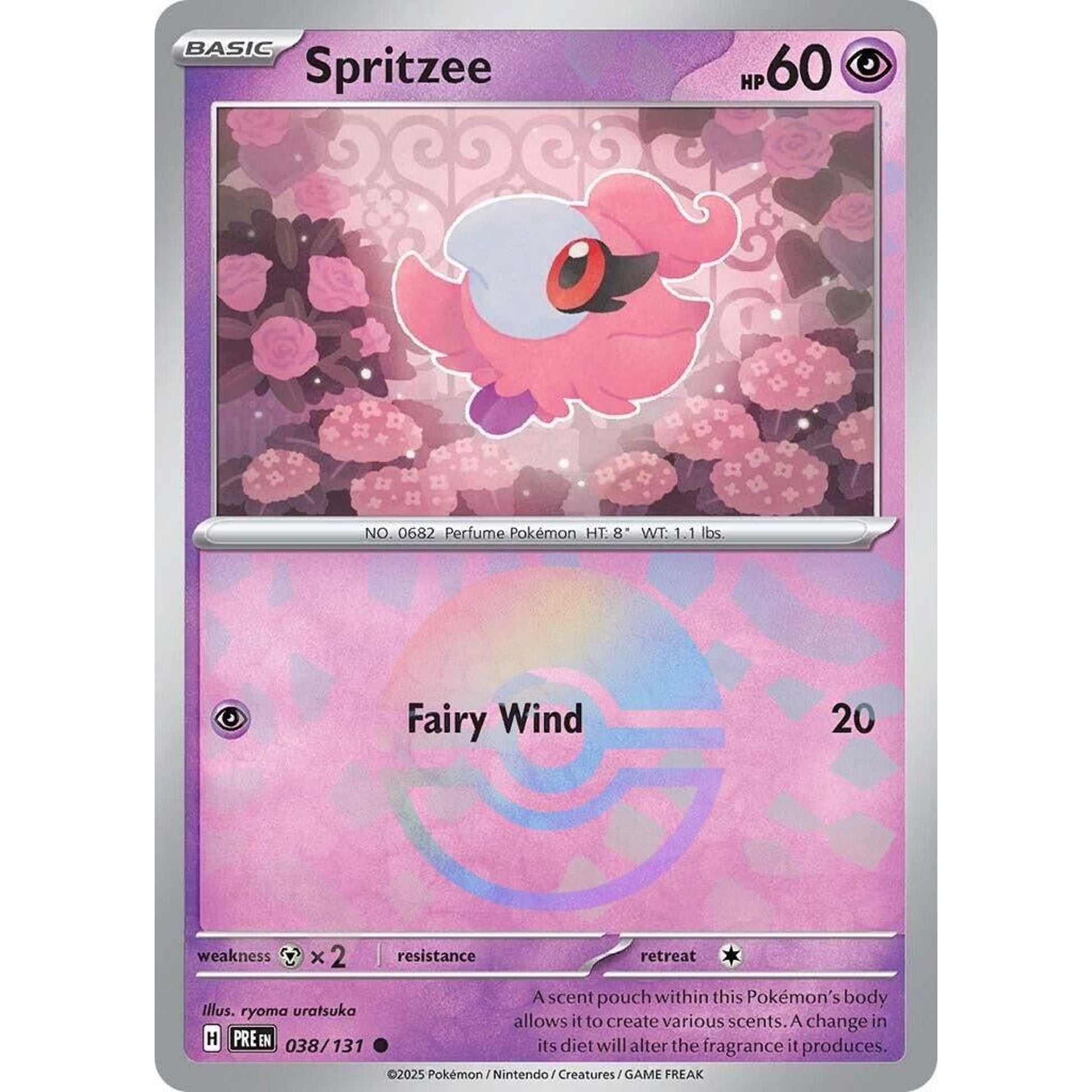 Image for Spritzee (Poke Ball Pattern) (038/131) (PRE) - Pokemon