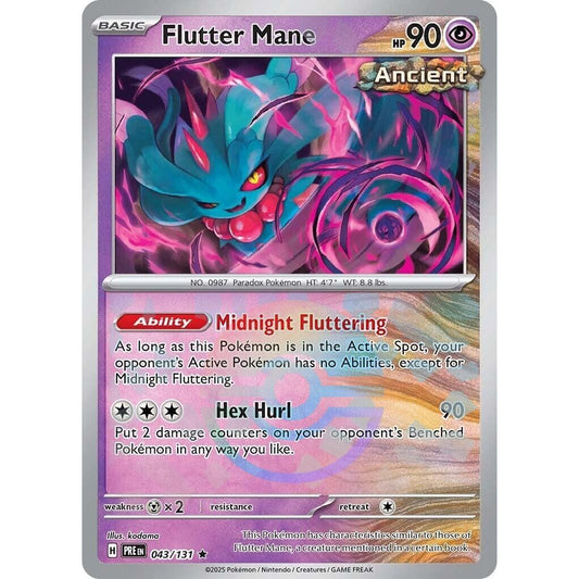 Image for Flutter Mane (Poke Ball Pattern) (043/131) (PRE) - Pokemon