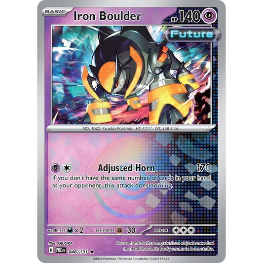 Image for Iron Boulder (Poke Ball Pattern) (046/131) (PRE) - Pokemon
