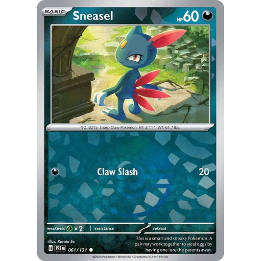 Image for Sneasel (Poke Ball Pattern) (061/131) (PRE) - Pokemon