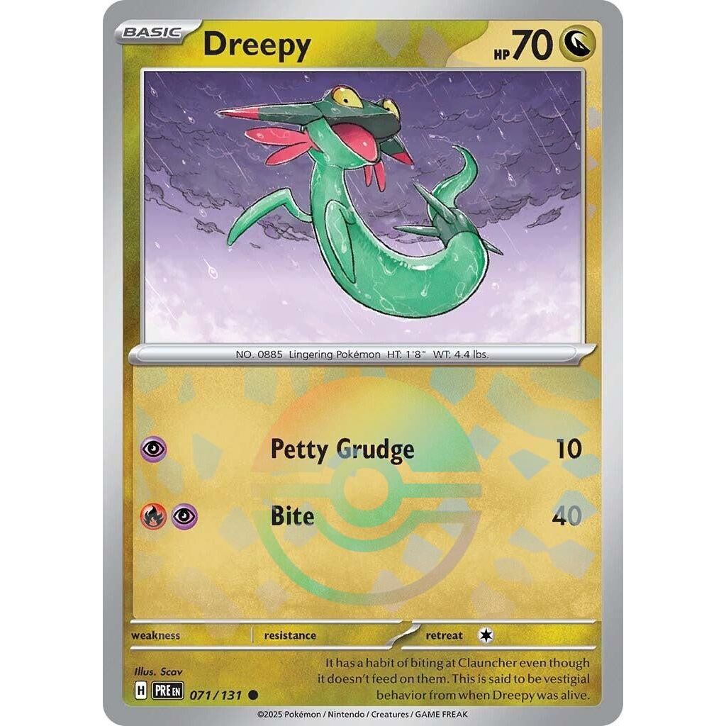 Image for Dreepy (Poke Ball Pattern) (071/131) (PRE) - Pokemon