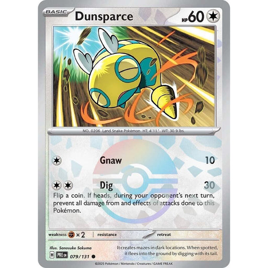 Image for Dunsparce (Poke Ball Pattern) (079/131) (PRE) - Pokemon