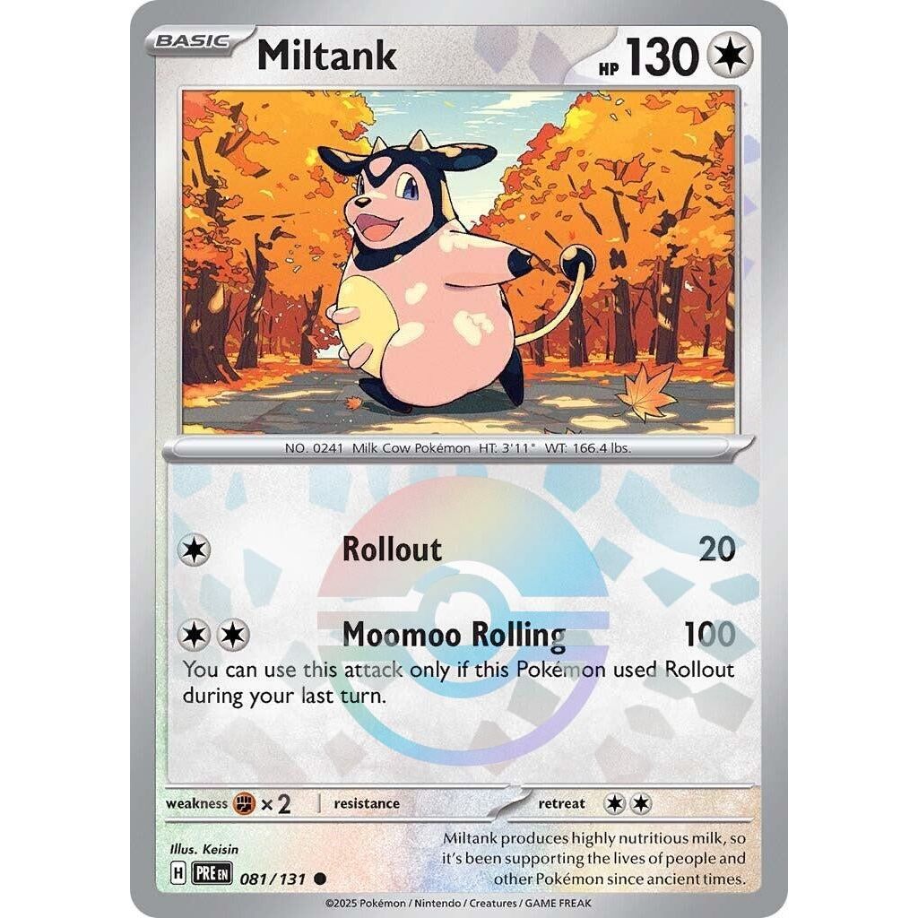 Image for Miltank (Poke Ball Pattern) (081/131) (PRE) - Pokemon
