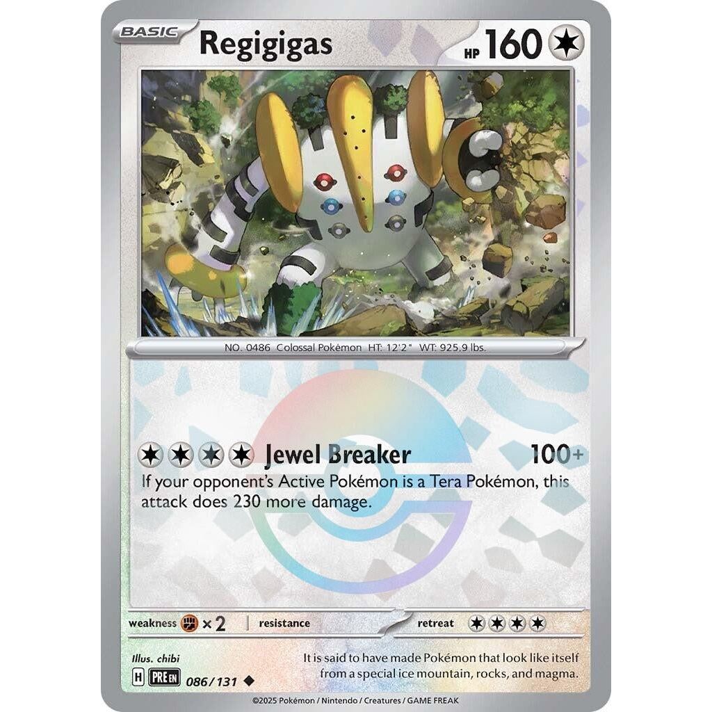 Image for Regigigas (Poke Ball Pattern) (086/131) (PRE) - Pokemon