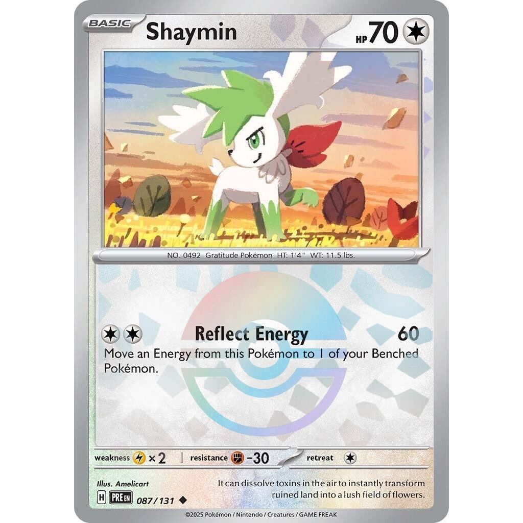 Image for Shaymin (Poke Ball Pattern) (087/131) (PRE) - Pokemon
