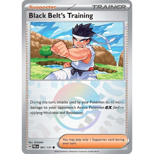 Image for Black Belt's Training - 097/131 (Poke Ball Pattern) (097/131) (PRE) - Pokemon