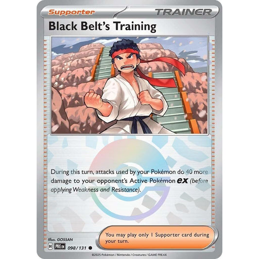 Image for Black Belt's Training - 098/131 (Poke Ball Pattern) (098/131) (PRE) - Pokemon