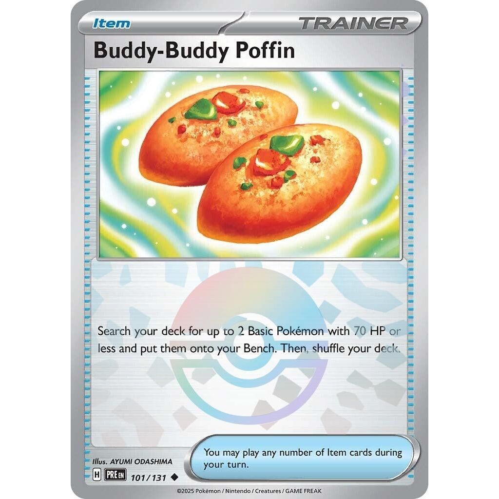 Image for Buddy-Buddy Poffin (Poke Ball Pattern) (101/131) (PRE) - Pokemon
