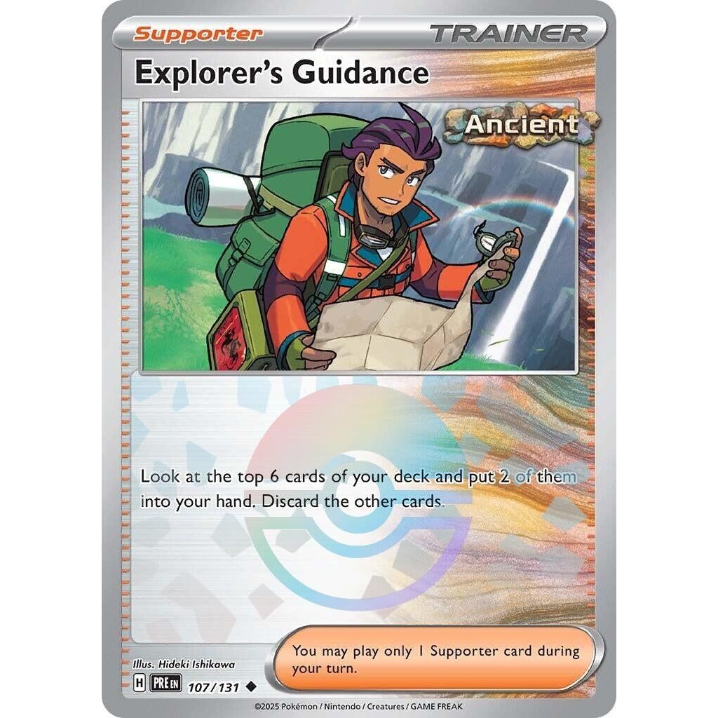 Image for Explorer's Guidance (Poke Ball Pattern) (107/131) (PRE) - Pokemon