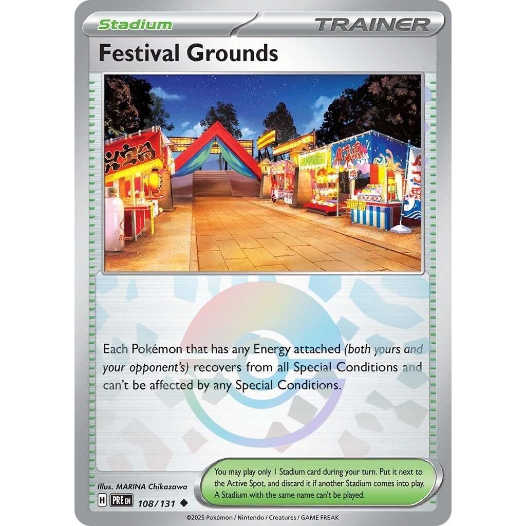 Image for Festival Grounds (Poke Ball Pattern) (108/131) (PRE) - Pokemon
