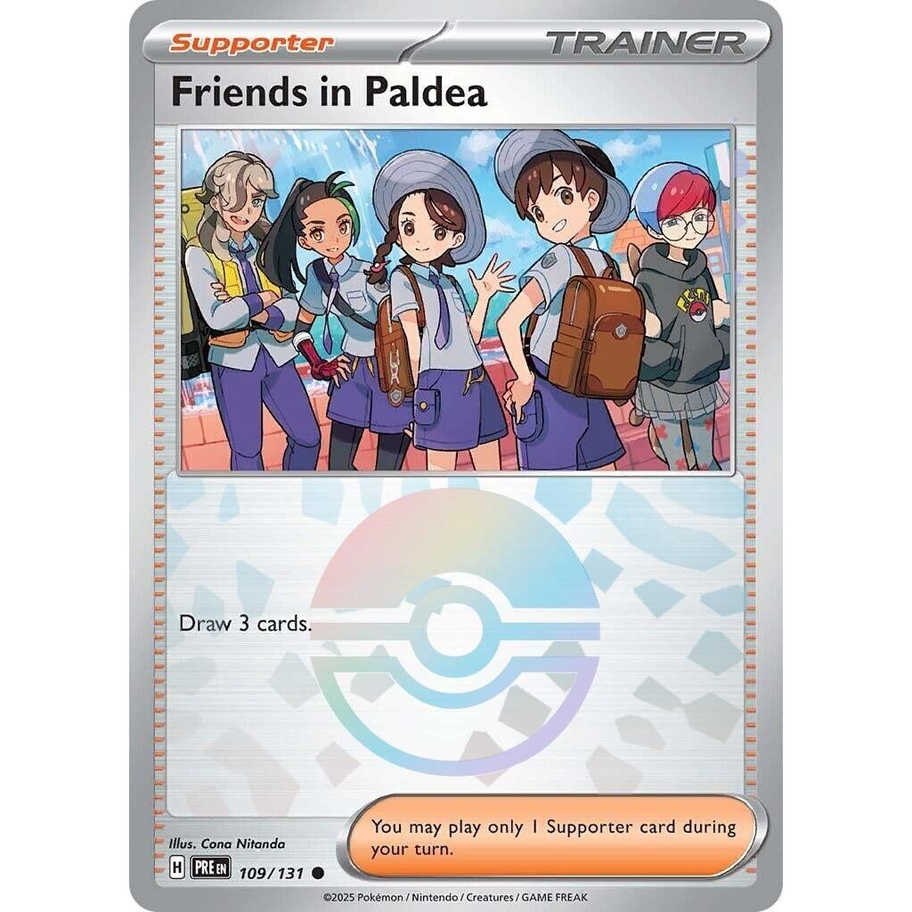 Image for Friends in Paldea - 109/131 (Poke Ball Pattern) (109/131) (PRE) - Pokemon