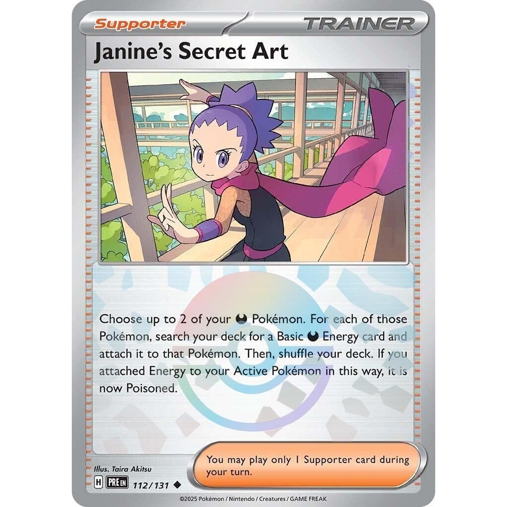 Image for Janine's Secret Art - 112/131 (Poke Ball Pattern) (112/131) (PRE) - Pokemon