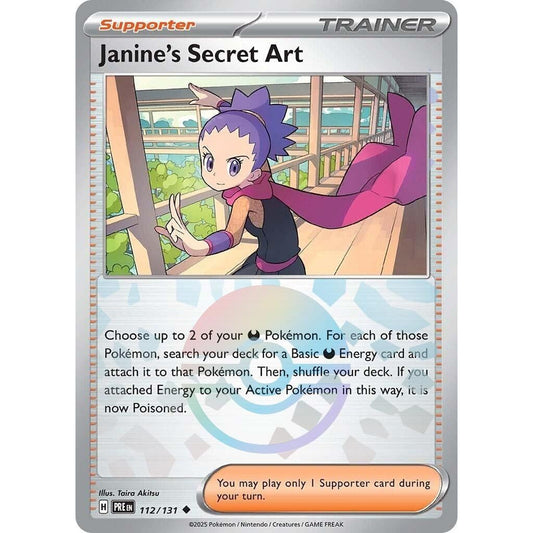 Image for Janine's Secret Art - 112/131 (Poke Ball Pattern) (112/131) (PRE) - Pokemon
