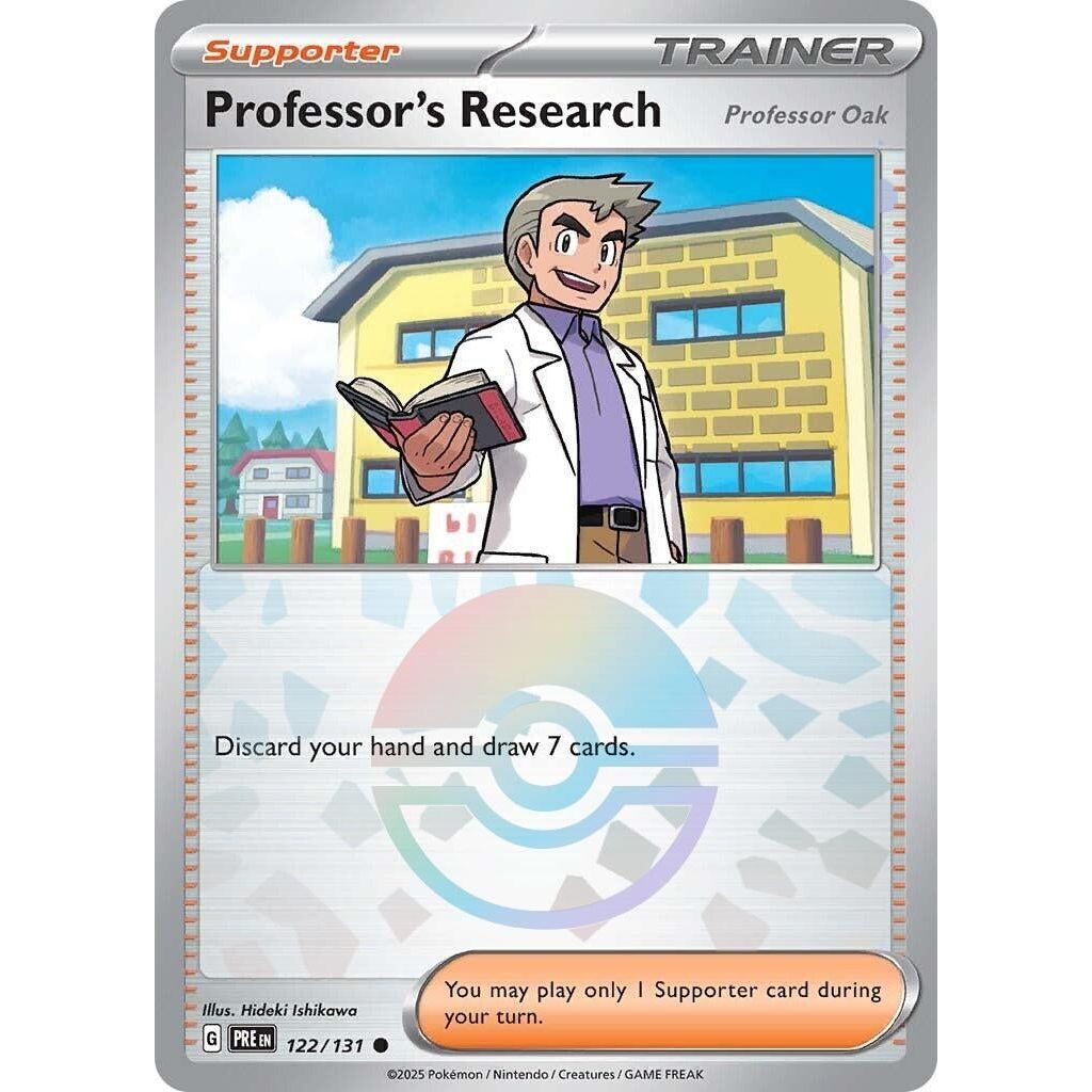 Image for Professor's Research [Professor Oak] (Poke Ball Pattern) (122/131) (PRE) - Pokemon