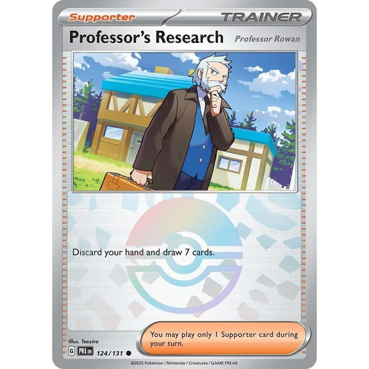Image for Professor's Research [Professor Rowan] (Poke Ball Pattern) (124/131) (PRE) - Pokemon
